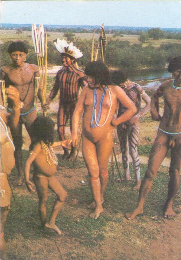 Xingu Indigenous Park Indians Of Various Tribes Global Postcard Sales