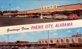 Phenix City, Greetings