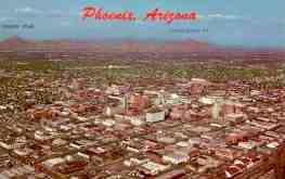 Phoenix, aerial view