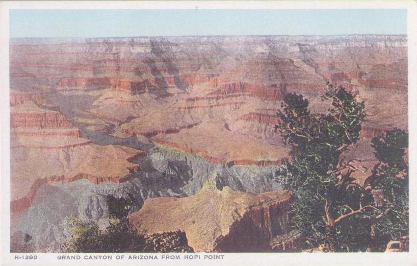 Grand Canyon of Arizona from Hopi Point