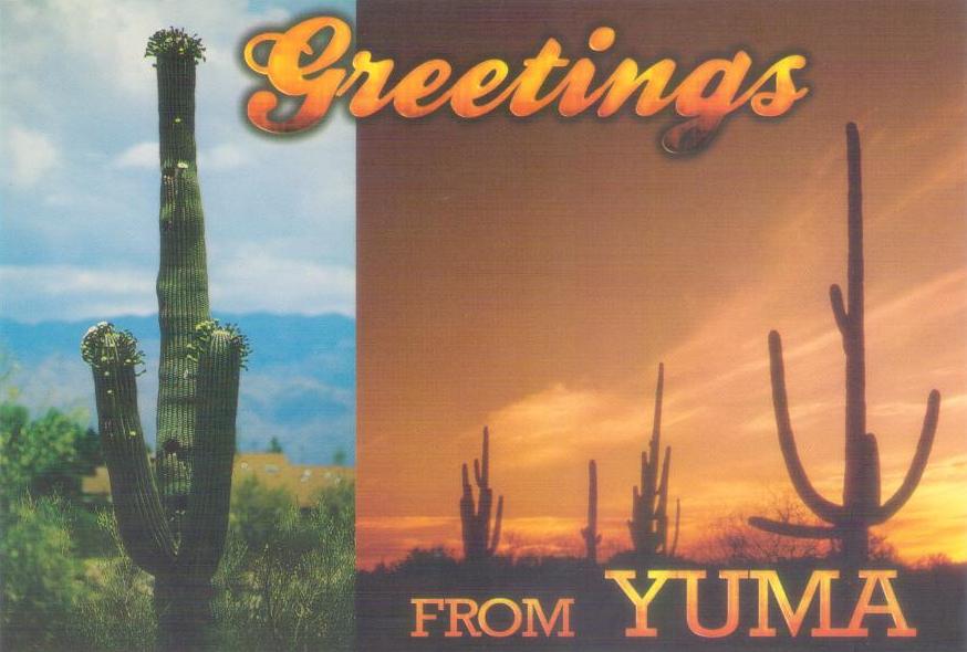 Greetings from Yuma