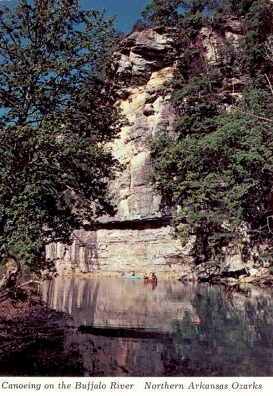 Canoeing on the Buffalo River