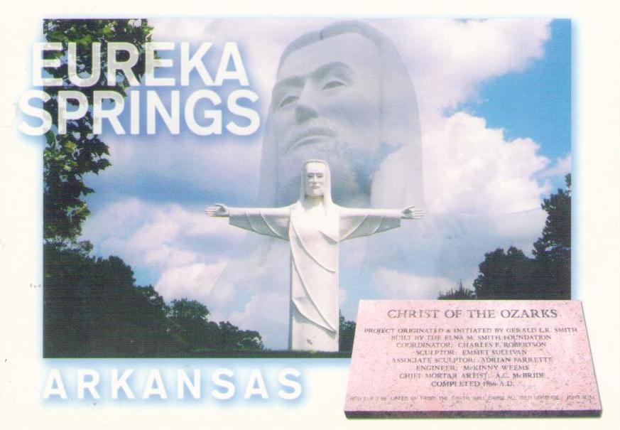 Eureka Springs, Christ of the Ozarks