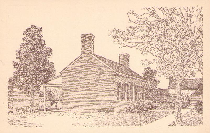 Little Rock, Arkansas Territorial Restoration, Home of Lieut. C.F.M. Noland