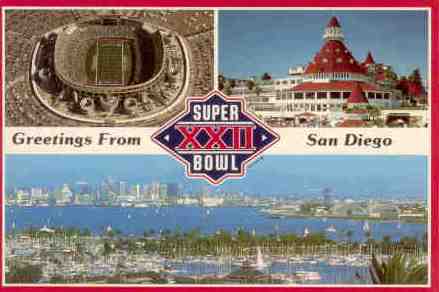 Greetings from San Diego (Super Bowl XXII)