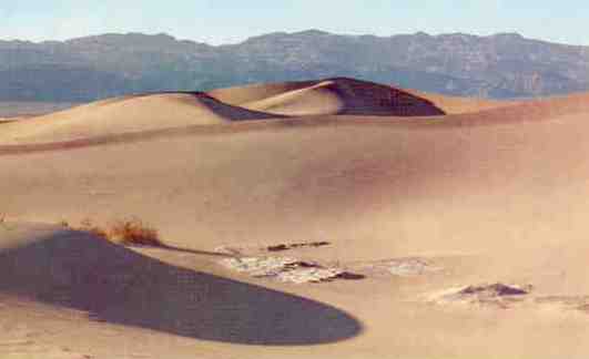Death Valley, sand dunes