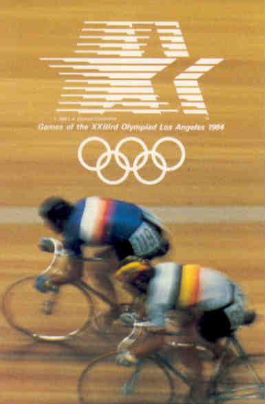 Los Angeles, 1984 Olympics, cycling