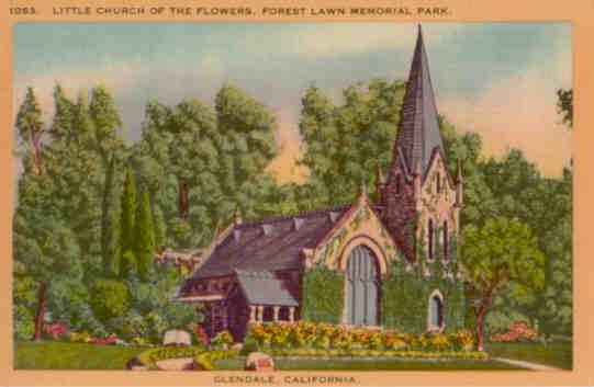 Glendale, Forest Lawn, Little Church of the Flowers