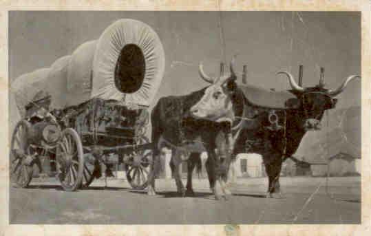 Roaring Camp, covered wagon