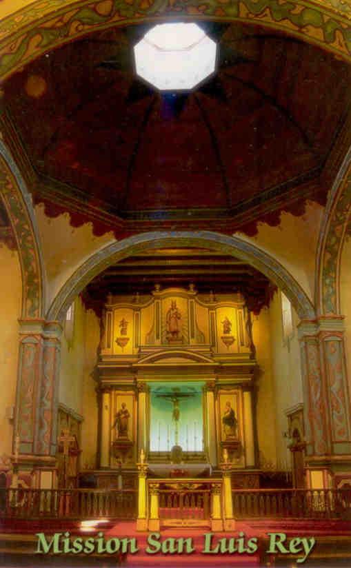 Mission San Luis Rey, King Louis IX statue