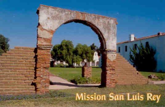 Mission San Luis Rey, first pepper tree