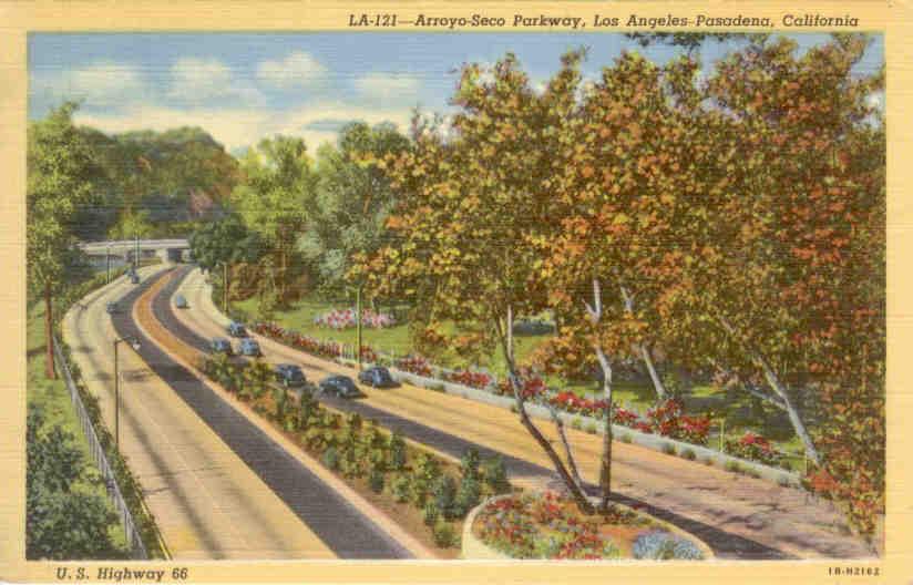 Arroyo-Seco Parkway, Route 66