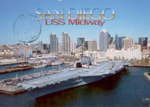 San Diego, USS Midway CV-41