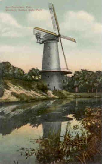 San Francisco, Golden Gate Park, Windmill