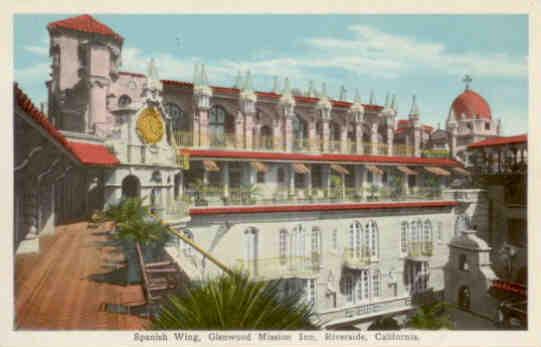 Riverside, Glenwood Mission Inn, Spanish Wing