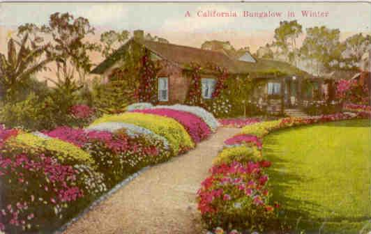 A California Bungalow in Winter