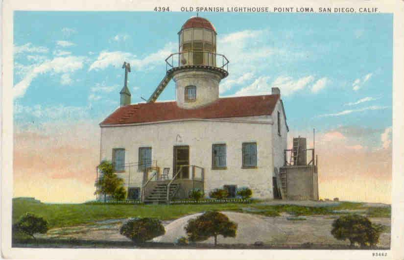 Old Spanish Lighthouse, Point Loma, San Diego