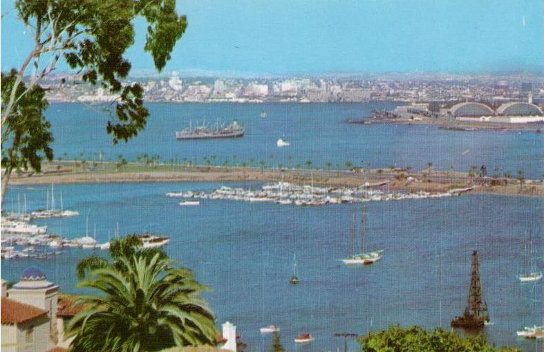 San Diego and Bay from Point Loma