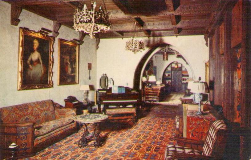 Death Valley, Scotty’s Castle, First Floor Music Room