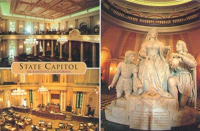 Sacramento, State Capitol, multiple views