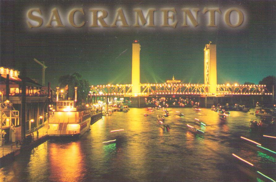 Sacramento, River and Tower Bridge