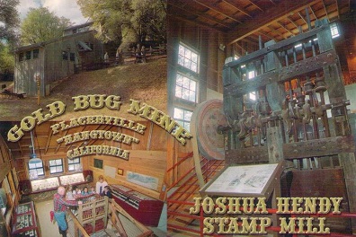 Placerville, Gold Bug Mine, Joshua Hendy Stamp Mill