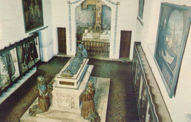 Carmel, Carmel Mission, Serra Memorial Sarcophagus