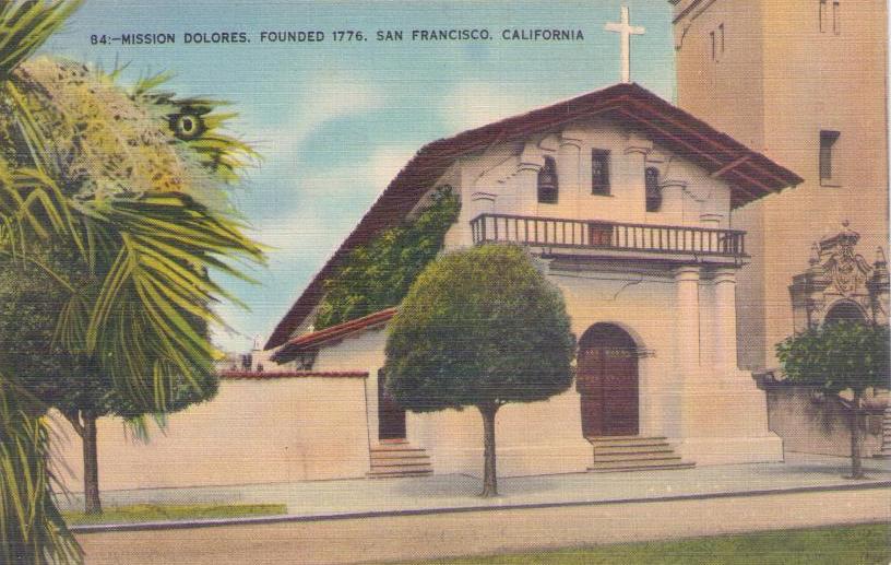 San Francisco, Mission Dolores, Founded 1776