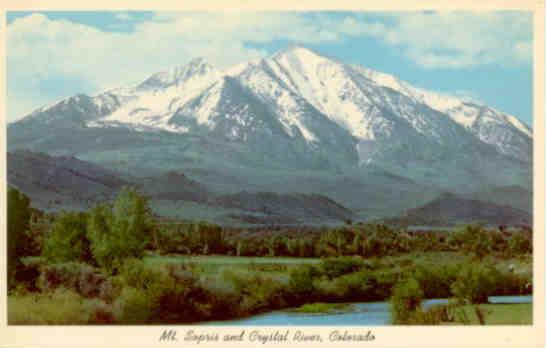 Mt. Sopris and Crystal River