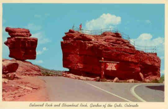 Balanced Rock and Steamboat Rock, Garden of the Gods