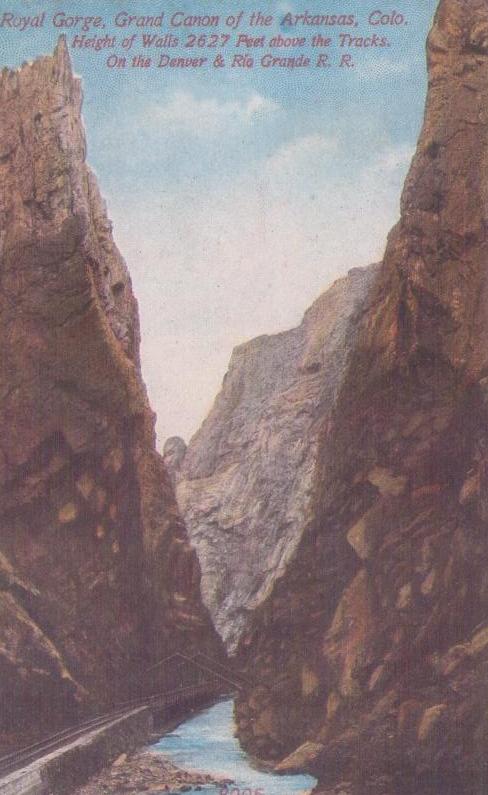 Royal Gorge, Grand Canon of the Arkansas