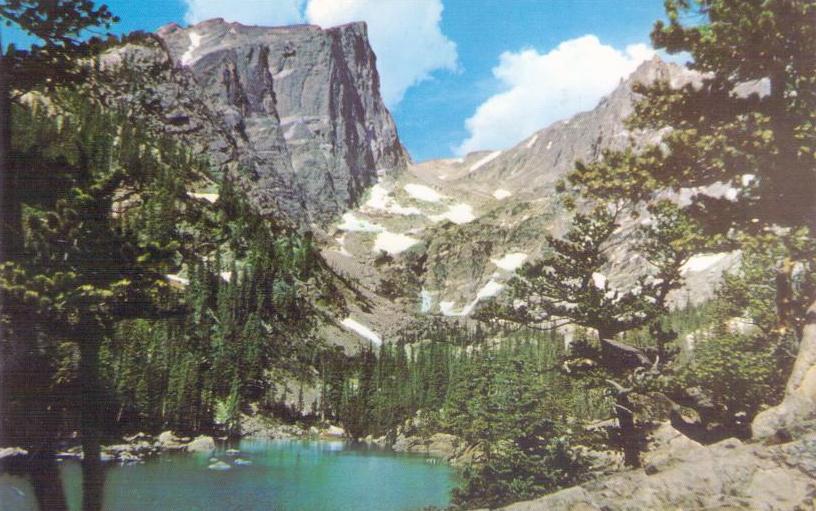Rocky Mountain National Park, Dream Lake, Hallett Peak