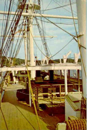 Mystic Seaport, Main deck of Charles W. Morgan