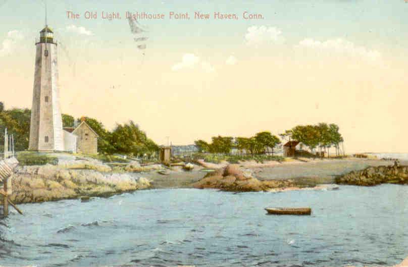 New Haven, The Old Light, Lighthouse Point
