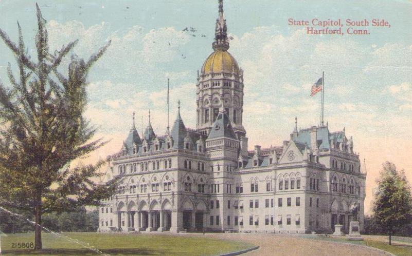 Hartford, State Capitol, South Side