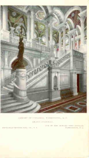 Library of Congress, Grand Stairway