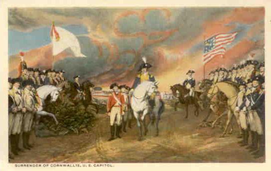 U.S. Capitol, Rotunda, Surrender of Cornwallis (Trumbull)