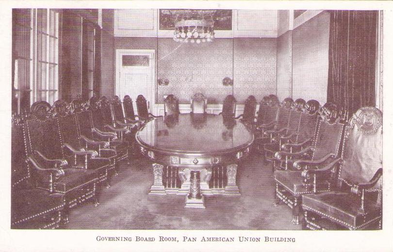 Governing Board Room, Pan American Union Building