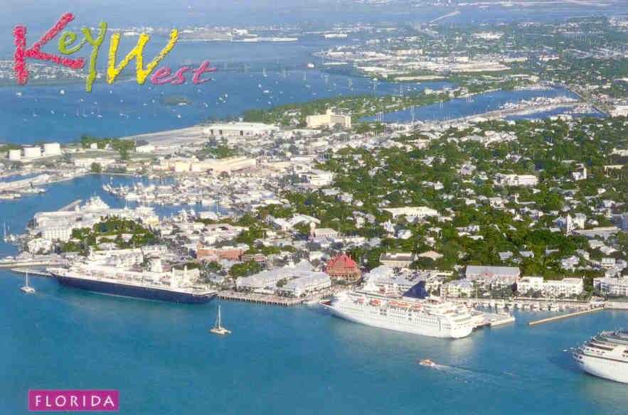 Key West, aerial view