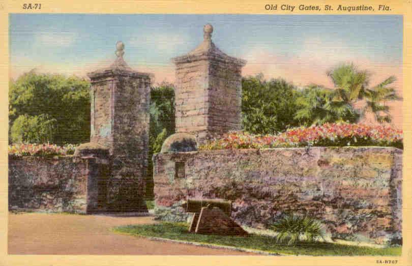 St. Augustine, Old City Gates