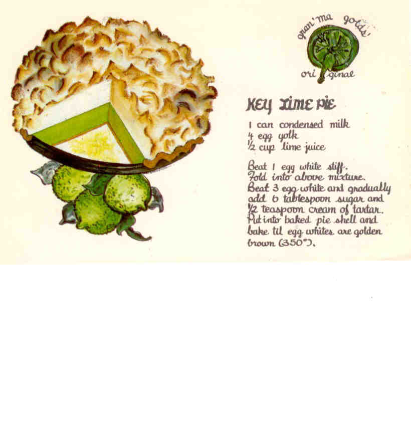 Key Lime Pie recipe