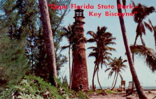 Key Biscayne, Cape Florida State Park and Cape Florida Light