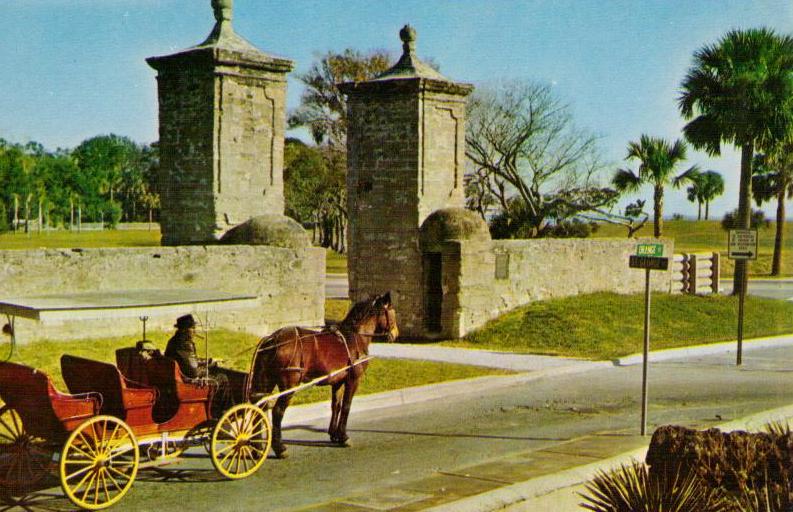 St. Augustine, The Old City Gate