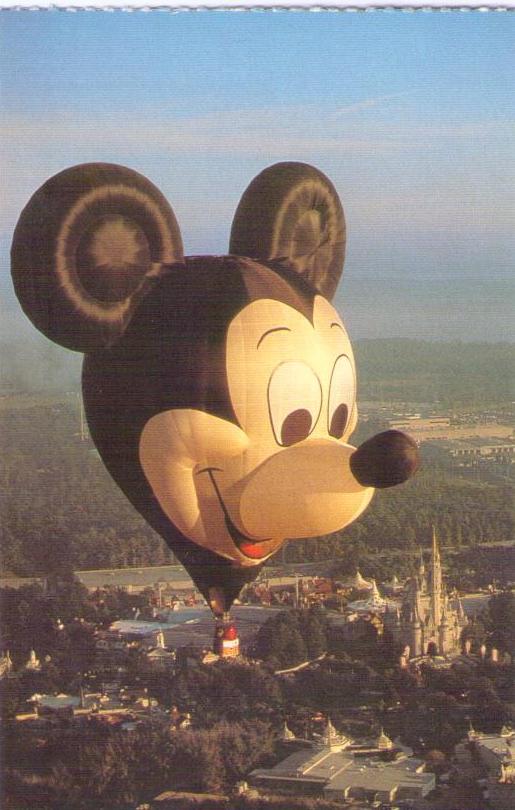 Walt Disney World, Mickey Mouse hot air balloon