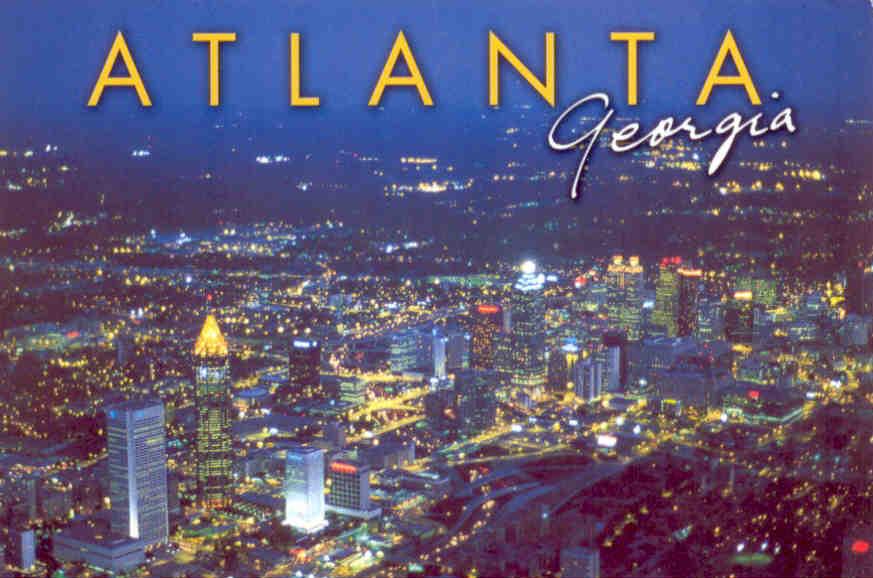 Atlanta, night view