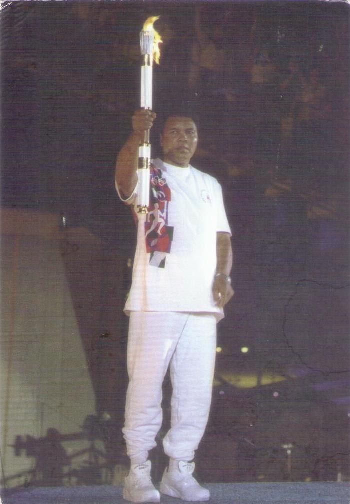 Atlanta, 1996 Olympics, Opening Ceremony with M. Ali