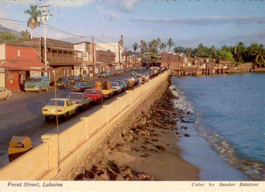 Lahaina, Maui – Front Street