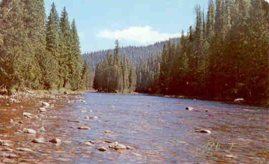 Lochsa River, at Powell Ranger Station