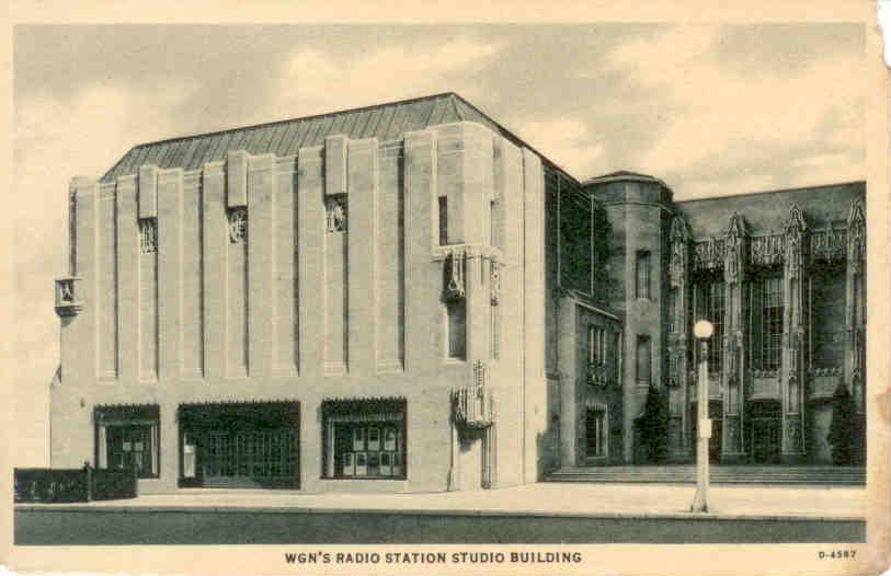 Chicago, WGN’s Radio Station Studio Building