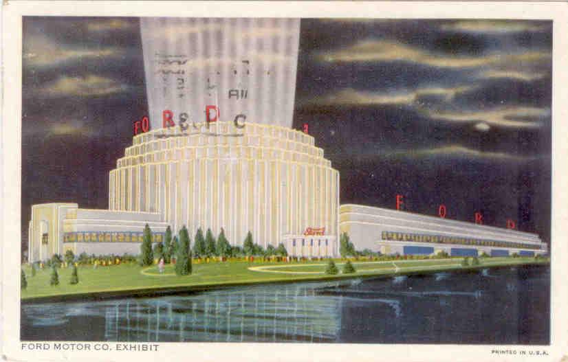 Chicago, 1934 World’s Fair, Ford Exposition Building